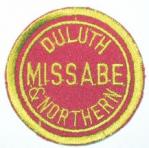DULUTH, MISSABE & NORTHERN RAILWAY PATCH